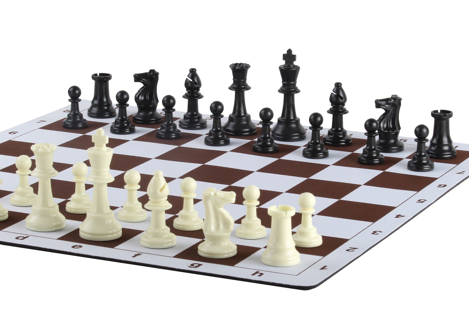 Roll-up chessboard No. 6 (51 cm), non-slip underside - Roll-up chessboard No. 6 (51 cm), non-slip underside
