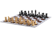 Roll-up chessboard No. 6 (51 cm), non-slip underside