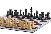 Roll-up chessboard No. 6 (51 cm), non-slip underside