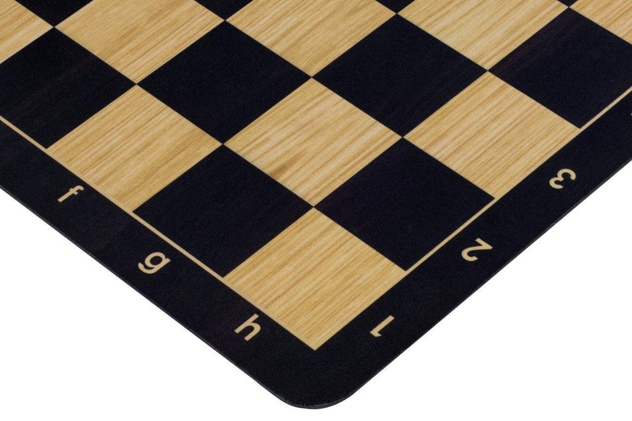 Black Roll-up chessboard no. 6 (51 cm), non-slip bottom - Black Roll-up chessboard no. 6 (51 cm), non-slip bottom