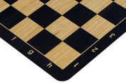 Black Roll-up chessboard no. 6 (51 cm), non-slip bottom