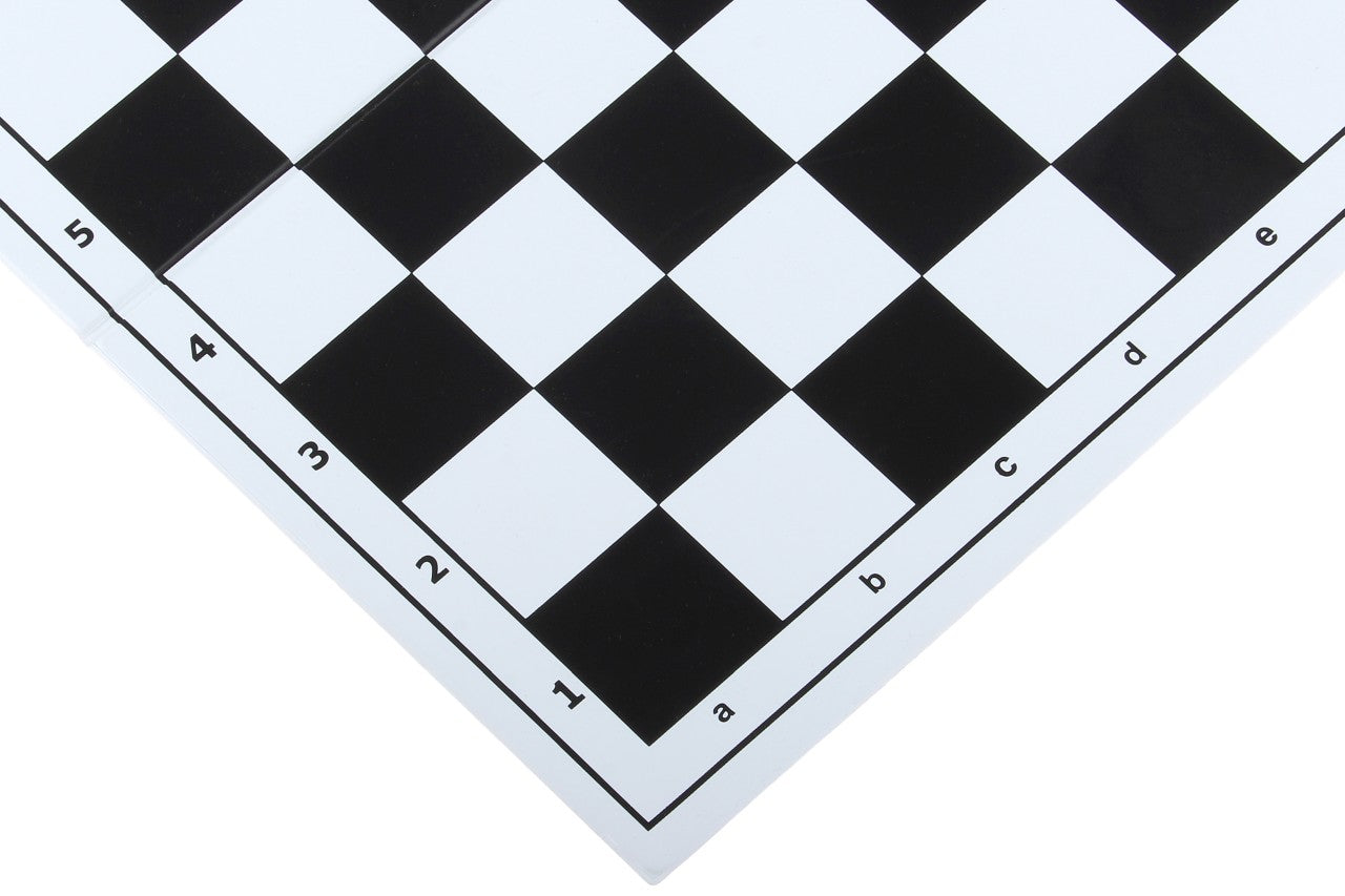 Plastic folding chessboard No. 4, white and black - Plastic folding chessboard No. 4, white and black