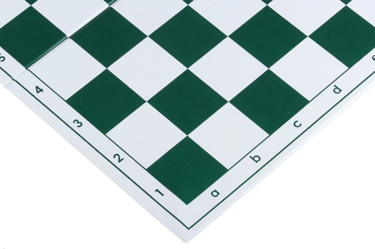 Plastic folding chessboard 4+, white and green - Plastic folding chessboard 4+, white and green