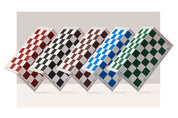 Plastic chess board, foldable, white/black