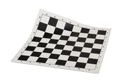 Juego de ajedrez Junior: piezas de plástico DCP02 (rey de 75 mm) + tablero enrollable con casillas de 45 mm