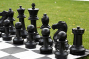 Middle size garden chess set - pieces + nylon chessboard