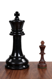 Small size garden chess set - pieces + nylon chessboard