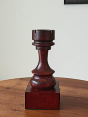 Wooden Chess Trophie - Black Rook