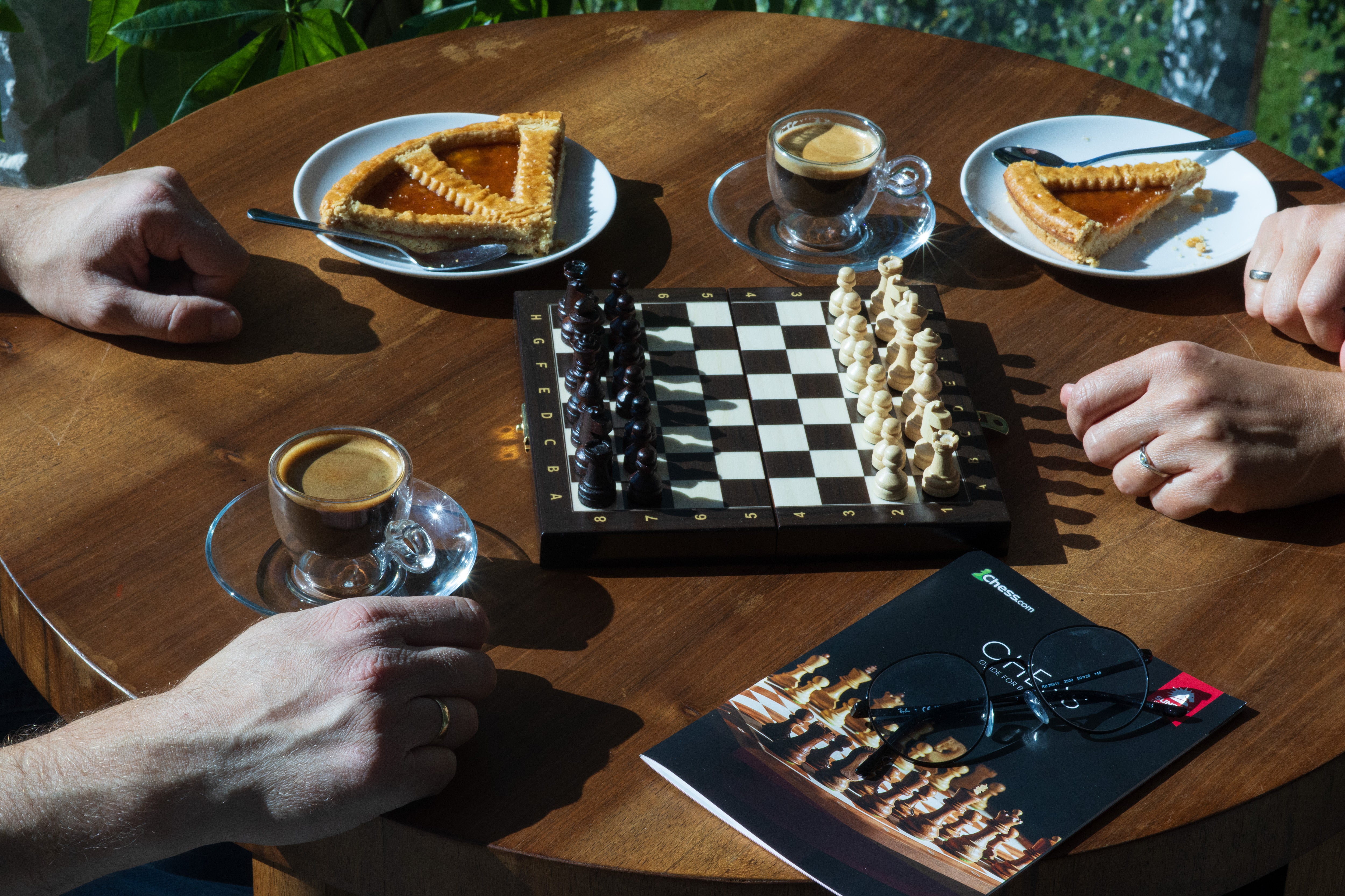 Wooden school chess mini 20 cm x 20 cm - Wooden school chess mini 20 cm x 20 cm