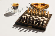 Wooden school chess mini 20 cm x 20 cm