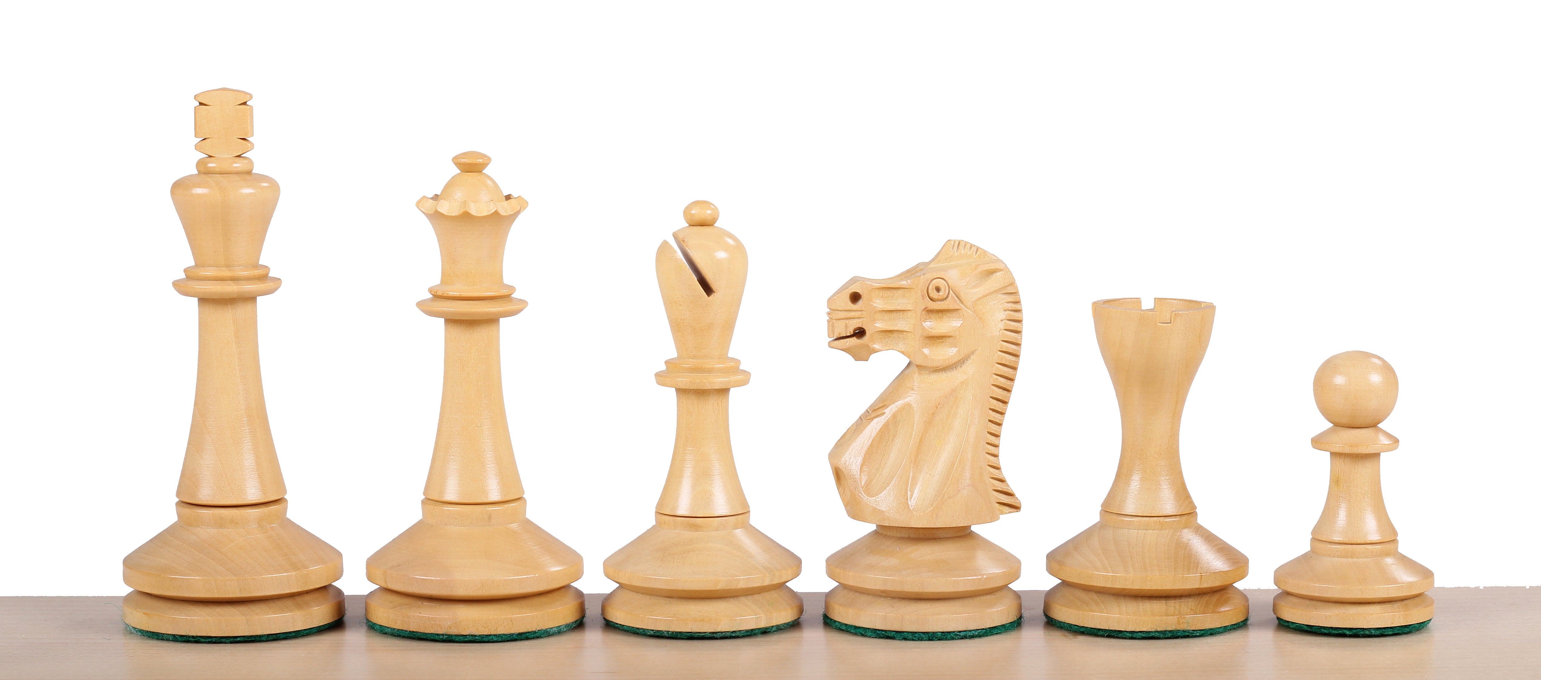 Blackmore Acacia/Boxwood 3,75" chess pieces - Blackmore Acacia/Boxwood 3,75" chess pieces