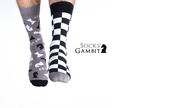 Calcetines de ajedrez Nanushki - talla 40-43