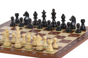 Tournament chess set No. 5 - 50mm board + German Knight 3.5" pieces