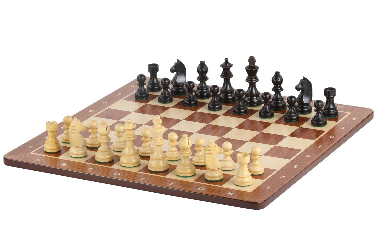 Tournament chess set No. 5 - 50mm board + German Knight 3.5" pieces - dc1cc331bf5008e86e4819b696904469