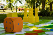 Tablero de «chińczyk» para exterior / jardín (4 x 4 m)