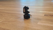 Black KNIGHT key ring