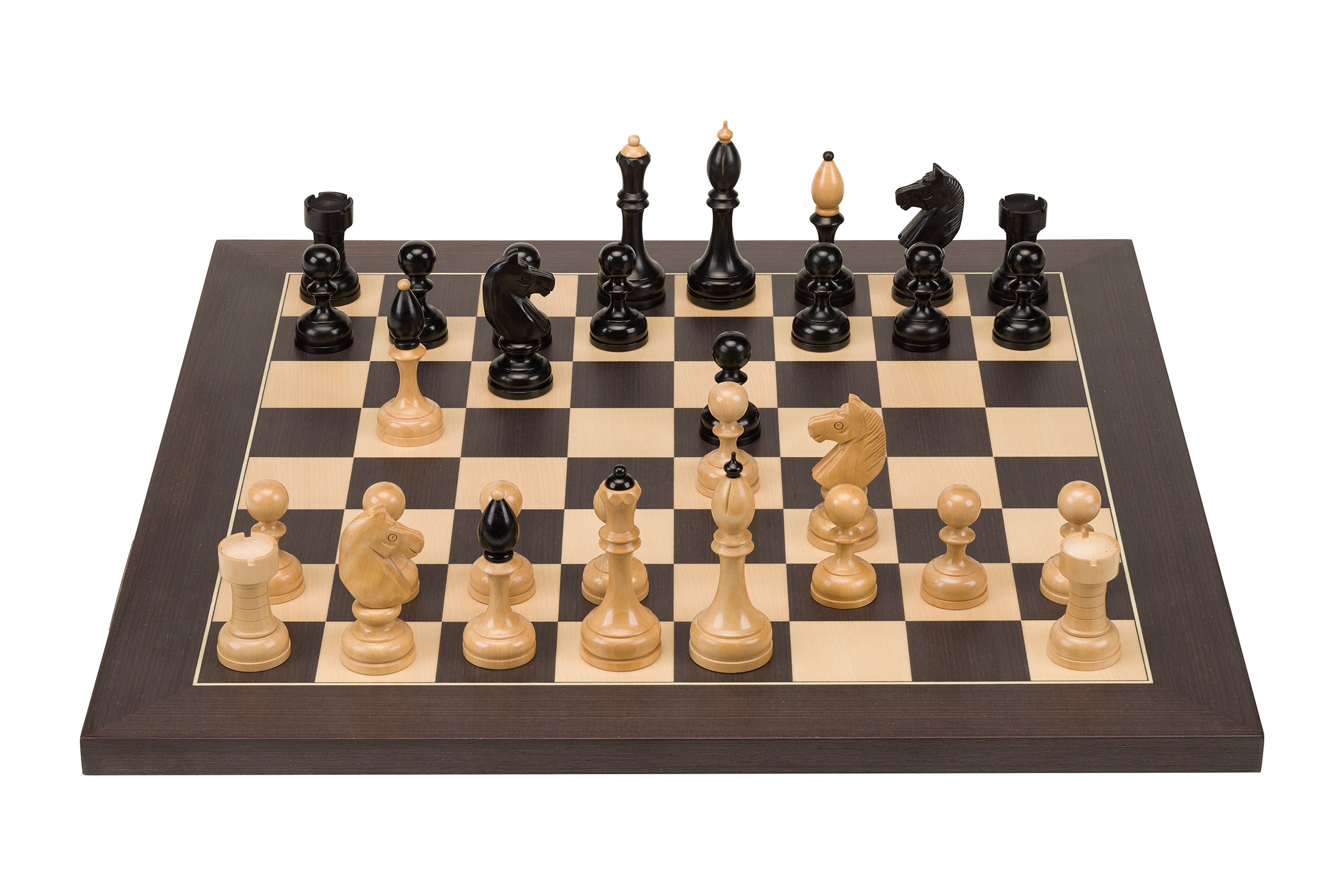 DGT "Czech Club" wooden chess pieces for electronic boards - DGT "Czech Club" wooden chess pieces for electronic boards