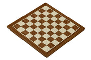 Wooden chessboard 38 mm (without notation) mahogany/sycamore