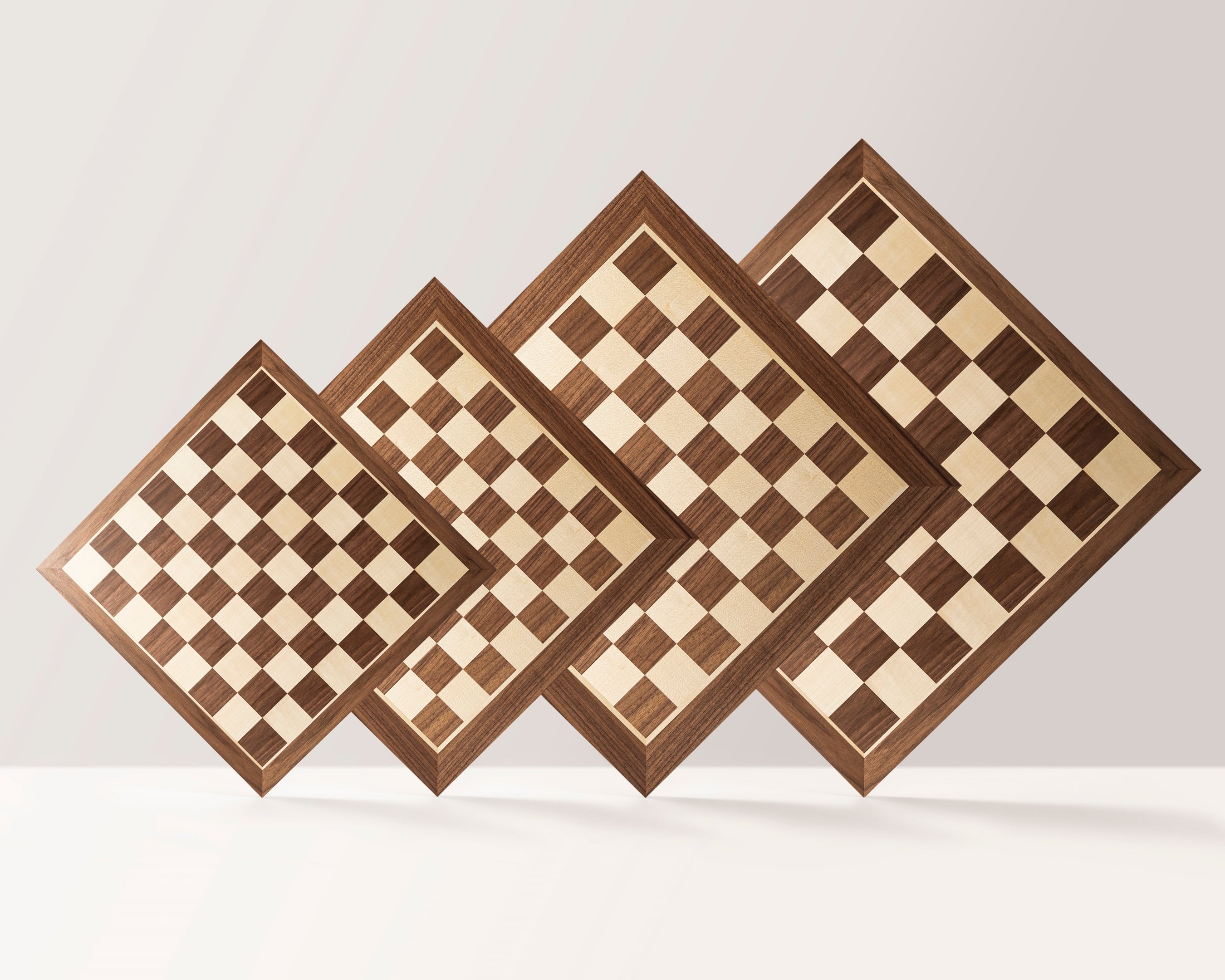 Size No. 5 (without coordinates) walnut/maple - Size No. 5 (without coordinates) walnut/maple