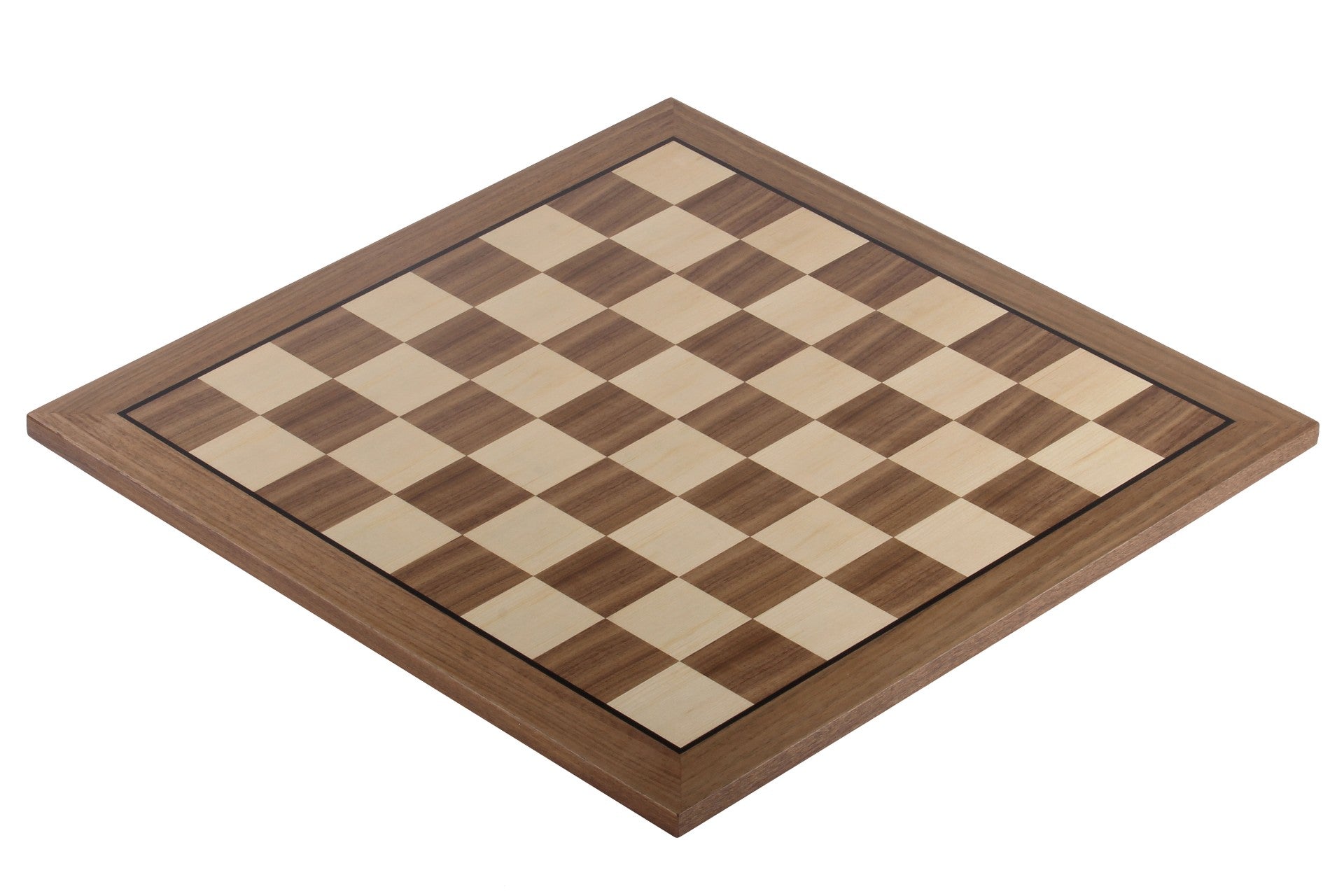 Size No 5 (without coordinates) walnut/maple with black frame - Size No 5 (without coordinates) walnut/maple with black frame