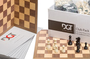 DGT CLUB PACK (10 x set: chessmen + chessboards)