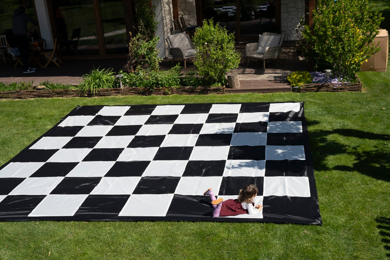 Giant Fabric Chess Board 24" (61cm) square - Giant Fabric Chess Board 24" (61cm) square