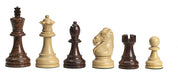 DGT USB electronic chessboard, walnut/ maple + Royal pieces
