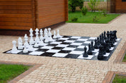 Plastic giant chess pieces (king height 74 cm)