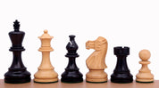 Classic Ebonised 3,5" chess pieces