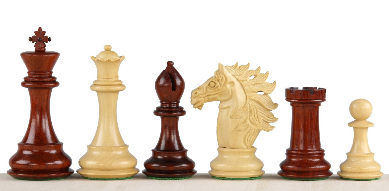 BAGGIO REDWOOD chess pieces 4'' - BAGGIO REDWOOD chess pieces 4''