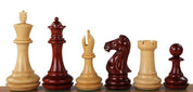 CHAMPFERED BASE REDWOOD 4,25" chess pieces