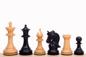 Corinthian Ebonised 3,75" chess pieces