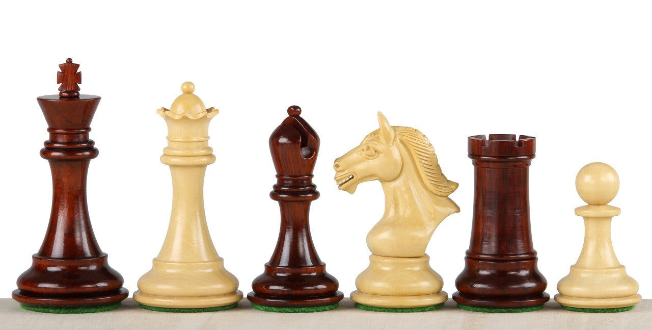 DERBY KNIGHT REDWOOD 4'' chess pieces - DERBY KNIGHT REDWOOD 4'' chess pieces