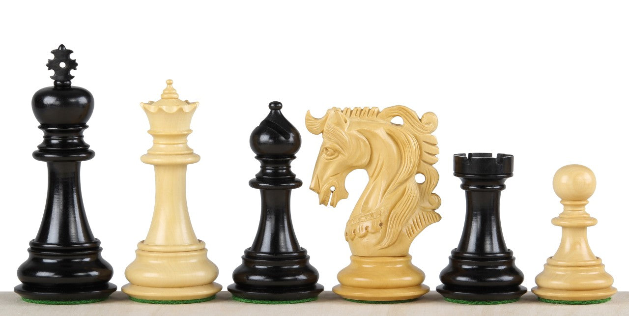 ELVIS KNIGHT EBONY 4,25" chess pieces - ELVIS KNIGHT EBONY 4,25" chess pieces