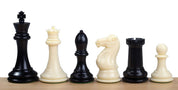 Chess Pieces Plastic 4"(102mm) weighted