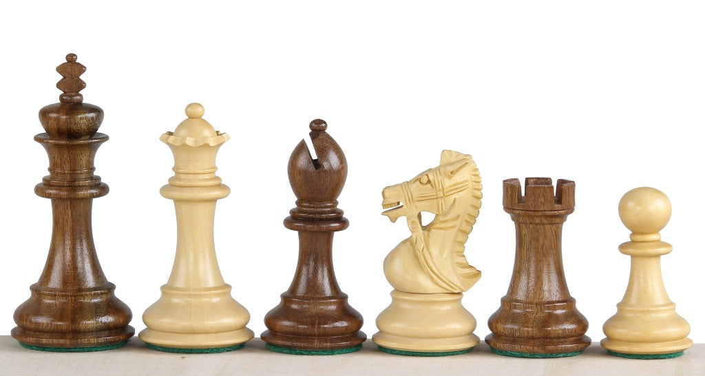 Kings Bridal Acacia/Boxwood 3,5'' chess pieces - Kings Bridal Acacia/Boxwood 3,5'' chess pieces