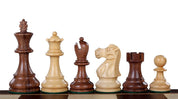 Reykjavik Acacia/Boxwood chess pieces 3,75''