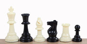 Staunton no 6 (3,75'') plastic chess pieces, unweighted