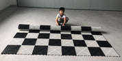 PVC Rubberized Giant Chess Board. 12'' squares