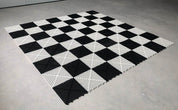 PVC Rubberized Giant Chess Board. 12'' squares