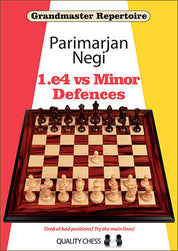 Grandmaster Repertoire - 1.e4 vs Minor Defences by Parimarjan Negi (hardcover)