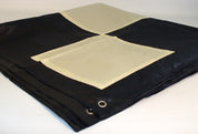 Nylon chess board for outdoor/garden chess (32 cm square)