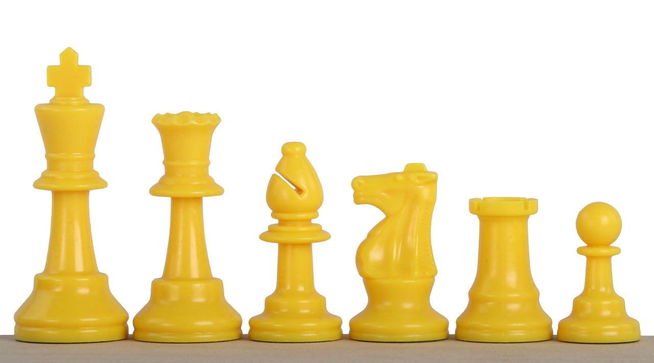 Yellow chess pieces No. 6 - Yellow chess pieces No. 6