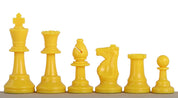 Yellow chess pieces No. 6