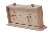 Wooden BHB chess clock with stand – LIGHT LARGE