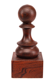 Wooden Chess Trophie - Black Pawn