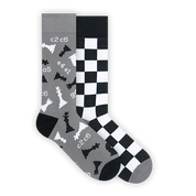 Calcetines de ajedrez Nanushki - talla 36-39