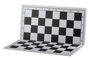 Plastic folding chessboard No. 4, white and black