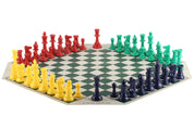 4 players chess set (Blue, Green, Red and Yellow)