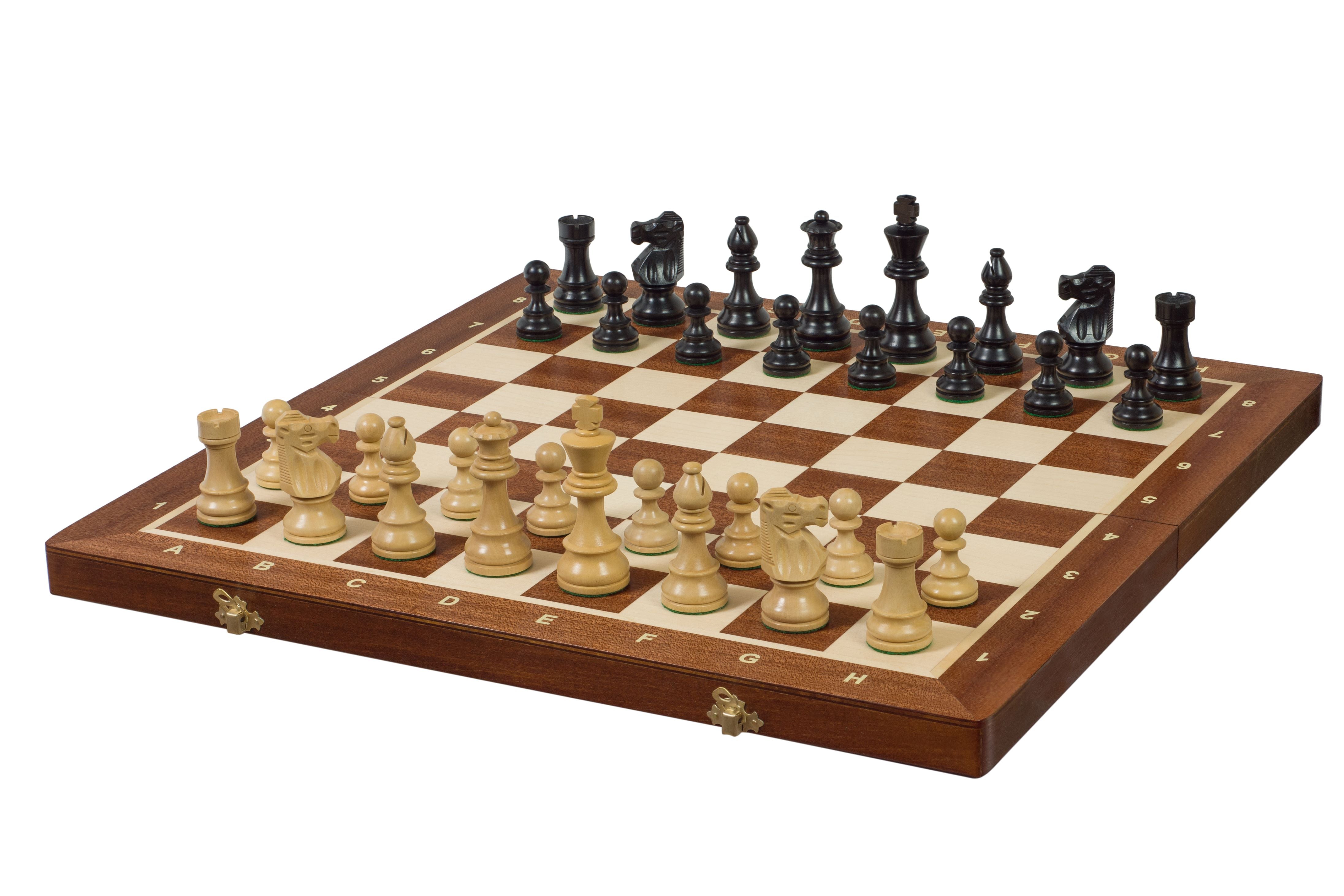 TOURNAMENT No6 intarsy FRENCH EBONISED 3.75"pieces - TOURNAMENT No6 intarsy FRENCH EBONISED 3.75"pieces
